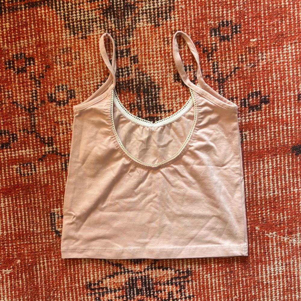 Rat Boi Scoop Back Cami in Baby Pink - Picture 6 of 10